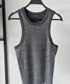 Rhinestone Tank Top Girl